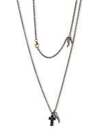 Collana Mano-J. Uomo in Titanio Diamante Black CCRP1001